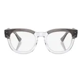 8111 Серый с прозрачной рамкой 50 мм