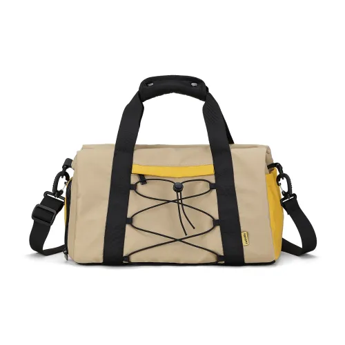 Fillove Ткань Спортивный зал Сумка Путешественная Сумка Большая Унисекс Хаки