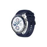 Изогнутый силиконовый ремешок [синий]