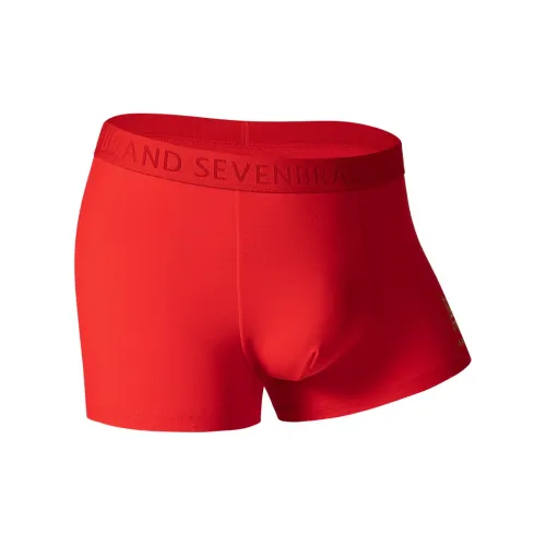 SEVEN Трусы Мужские 1 Пачка Красный