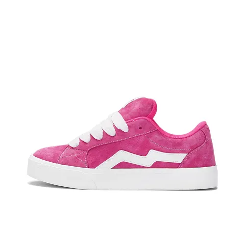 BXGY Slip-resistant Abrasion-resistant Lightweight Low-Top Skateboarding Shoes Women's Pink White BXGY Противоскользящие Устойчивые к износу Легкие Низкие Кроссовки для скейтбординга Женские Розовые Белые