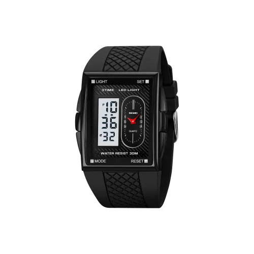 SKMEI Электронный Механизм Мужские Часы 43мм*39,4мм*14,2мм Черный