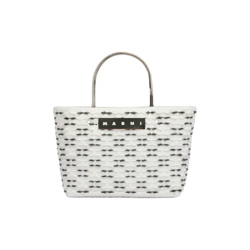 MARNI Полипропиленовая сумка-тоут из поливинилхлорида сумка для покупок сумка Женская Белая