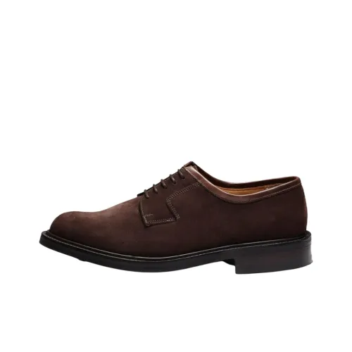 GRENSON Мужские повседневные туфли Low Top Темно-коричневые Мужские