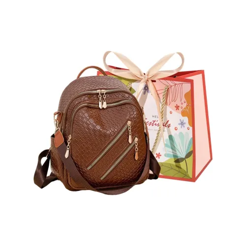 Cwatcun PUI Рюкзак Стандартный Унисекс Коричневый Хаки Черный Белый