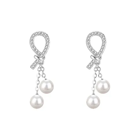 Mango Ornaments Серьги с цирконием Женские