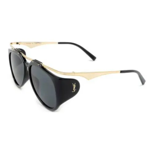 SAINT LAURENT Aviator Солнцезащитные очки Женские Черные