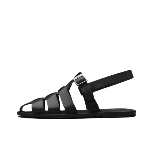 GRENSON Quincy Сандалии в римском стиле Мужской Черный