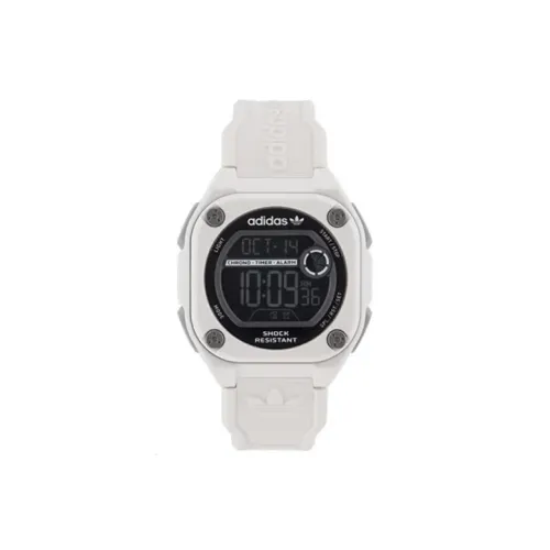 adidas originals Кварцевый Movement Унисекс Часы 45mm*45mm*0mm Черные