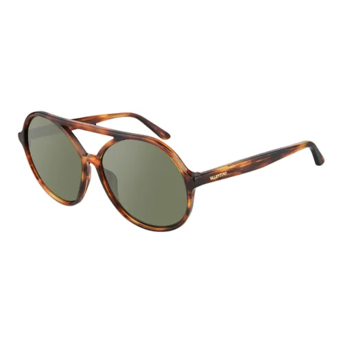 Valentino Aviator Солнцезащитные очки Женские Tortoiseshell