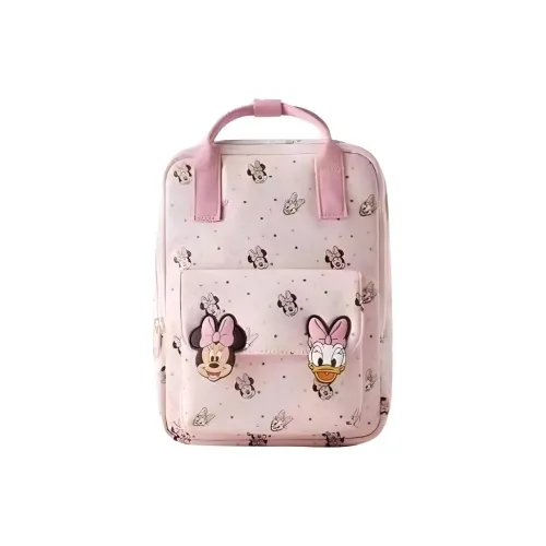 Disney Холст Рюкзак Мини Унисекс Розовый