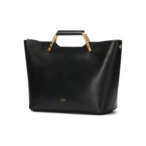 SADI Подлинная коровья кожа Одно плечо Сумка Тоут Женская Классический черный Зеленый