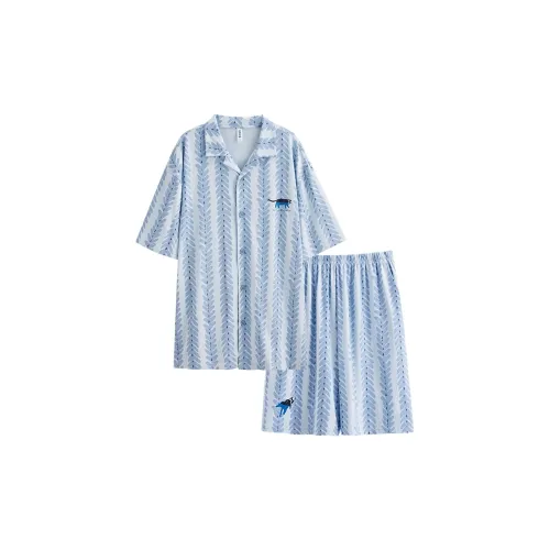 Peninsula City Пижамный комплект Мужской Синий