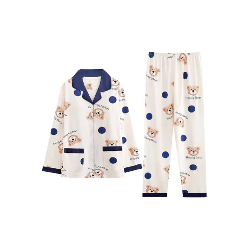 Fun Rabbit Пижамный комплект Женский Цвет на изображении