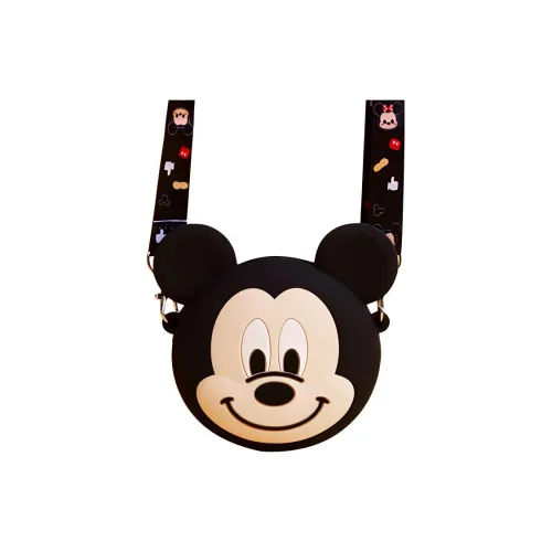 Disney Силиконовый Crossbody Bag Сумка через плечо Маленькая Унисекс Черная