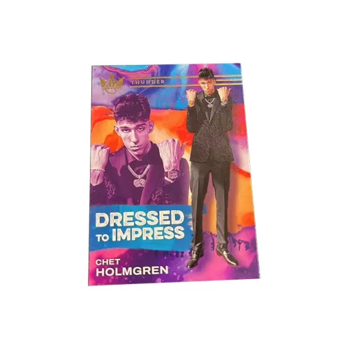 Панини Чет Холмгрен Звезда Карта Карта Качество УНИВЕРСАЛЬНЫЙ Спортивные Карты 1 Упаковка