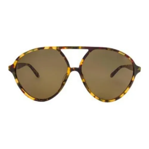 Valentino Ацетат OVAL SUNGLASSES Унисекс Желтый