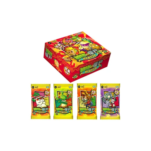 KAYOU Растение VS Zombies The AMAZING Натуральный Journey Through Time Wa Космос Часть 2 IP Аниме Карточки 30 Сумки Одна коробка