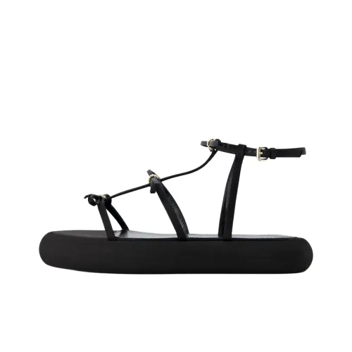 GIAMBATTISTA VALLI One Ремень Сандалии 4CM Женские Черный