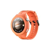 Силиконовый защитный чехол + ремешок - апельсин