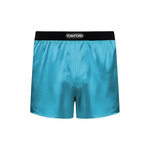 TOM FORD Мужские боксер-шорты синего цвета