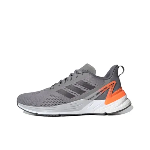 Adidas Response Super Slip-Resistant Низкие Беговые Кроссовки Мужские Серый Черный Оранжевый