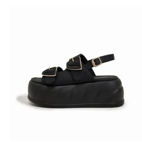 Milan Love Song One Ремешок Сандалии 7,5 см Женские Черный