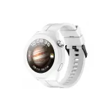 Силиконовый защитный чехол + ремешок - белый