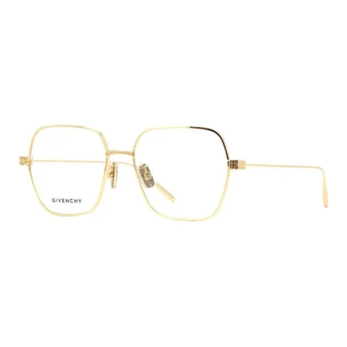 Givenchy Металл Квадратные Оправы для Очков Унисекс Золото