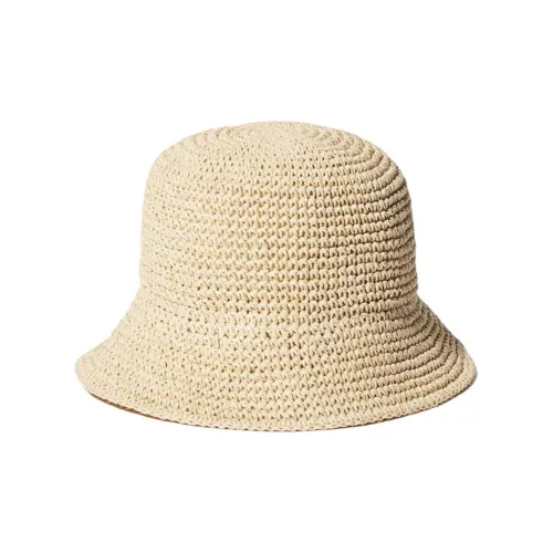 UNIQLO Целлюлозный материал Шляпы ведра Женские Бежевый