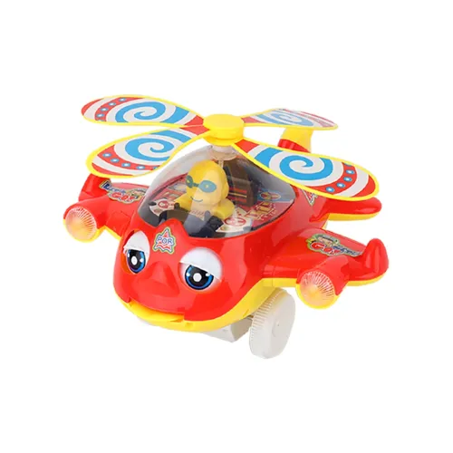 JIEBEIHUANG TOYS Малыш Коляска Маленький Самолет Одноручная Ручка PUSH And Pull Игрушки для Веселья