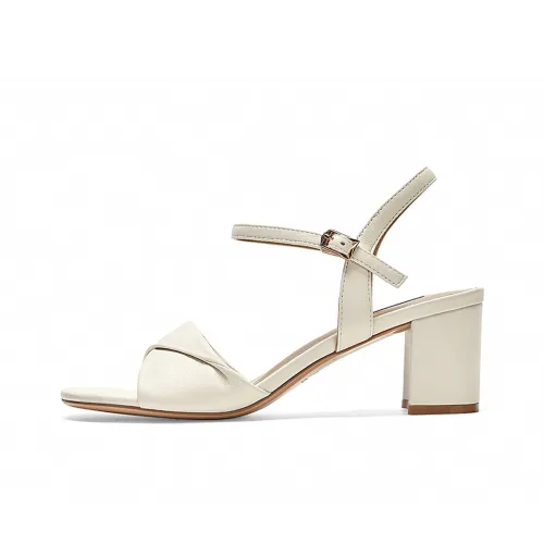 NINE WEST One Ремень Сандалии 5,8 см Женские Экрю