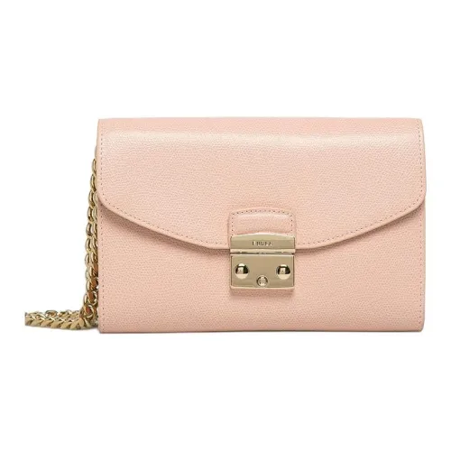 Furla Телячья кожа Одно плечо Через плечо Клатч Женский Розовый