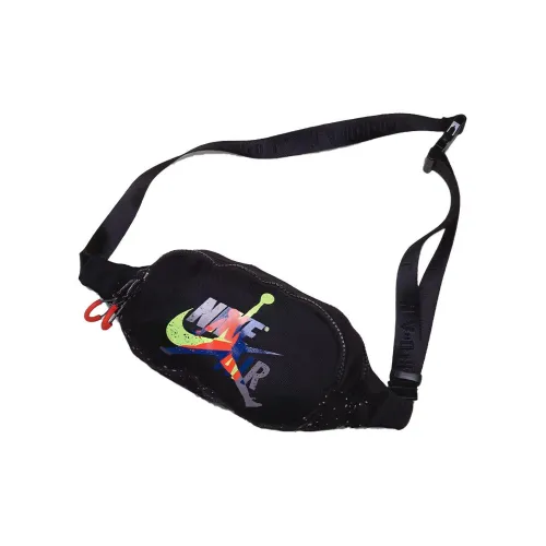 Джордан Полиэстер Сумка через плечо Слинг-сумка Сумка на пояс Стандартная Унисекс Черная