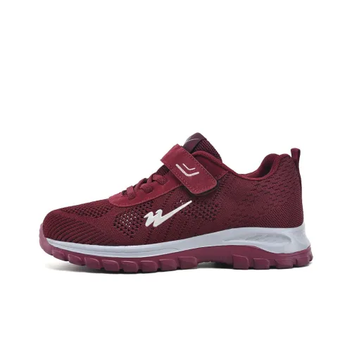 Binary Slip-resistant Abrasion-resistant Lightweight Low Top Casual Women's Burgundy Binary Противоскользящий Устойчивый к износу Легкий Низкий Топ Повседневный Женский Бордовый