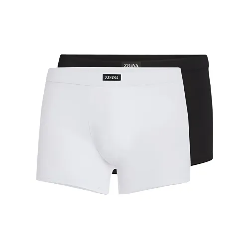 Ermenegildo Zegna 2 пачки белых + черных мужских боксеров