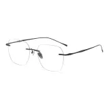 KM1812 безрамочный Яркий черный C03 против Синий Свет Готовый товар