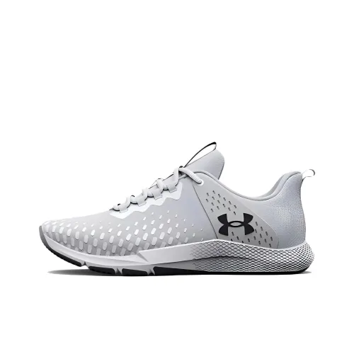 Under Armour Charged Engage 2 Амортизирующие подошва противоскользящие устойчивые к истиранию низкий топ кроссовки для тренировок мужской белый