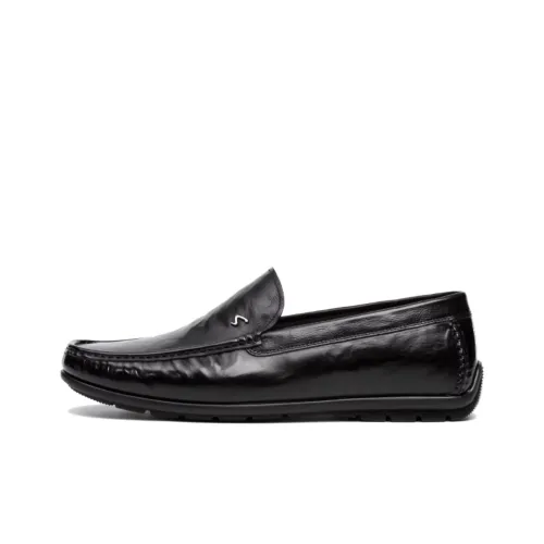 Satchi Мужские повседневные туфли Low Top Черные Мужские