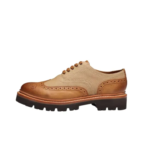 GRENSON Мужские повседневные туфли Low Top Имбирно-желтый Мужской