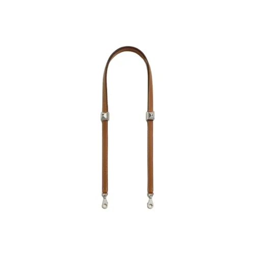 HERMES Clou Medor Swift Телячья кожа Сумка Ремень Женские 37 Золотисто-коричневый