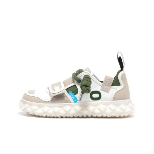 OETZI Легкий и Дышащий Низкий Топ Повседневная Обувь Унисекс Белый Серый