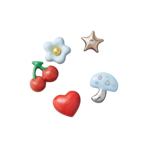 Crocs Акриловое волокно Цинковый сплав Аксессуары для обуви Унисекс Многоцветный