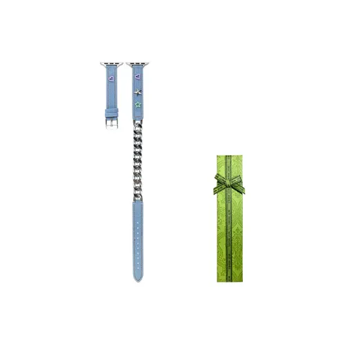 Часы VIBRATE Полоска Apple Совместимость Denim Metal