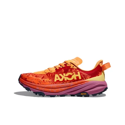 HOKA ONE ONE SPEEDGOAT 6 Беговые кроссовки Низкий Топ Напиток/Свекла Женские