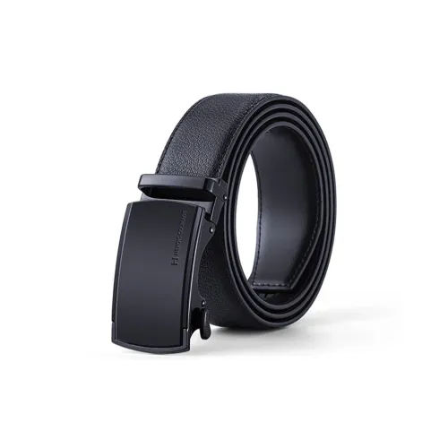 HLA Ремень из коровьей кожи мужской 3,5 см