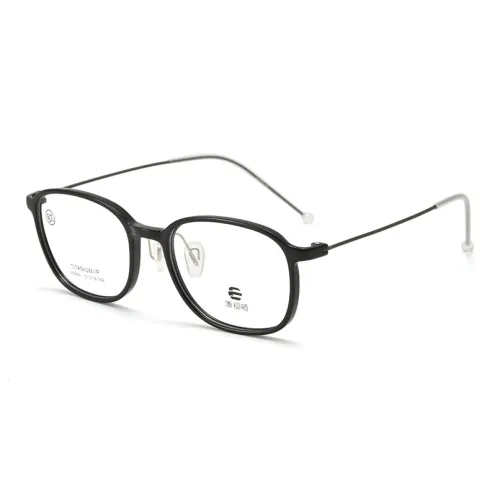 Cornstone β-титан TR90 нержавеющая сталь Овал Оправы для очков Женские