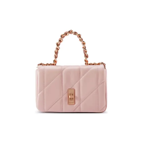 ELLE Сумка из коровьей кожи сумка через плечо маленькая белая розовая черная для женщин