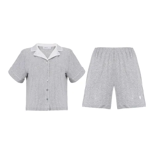 BLEO Pajama Комплект Женский Светлый Фотиния Серый