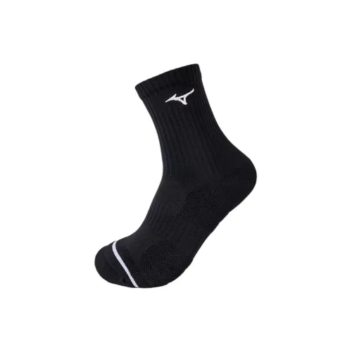 Mizuno ESSENTIAL серия 1 шт Черные Унисекс MID Носки до икры